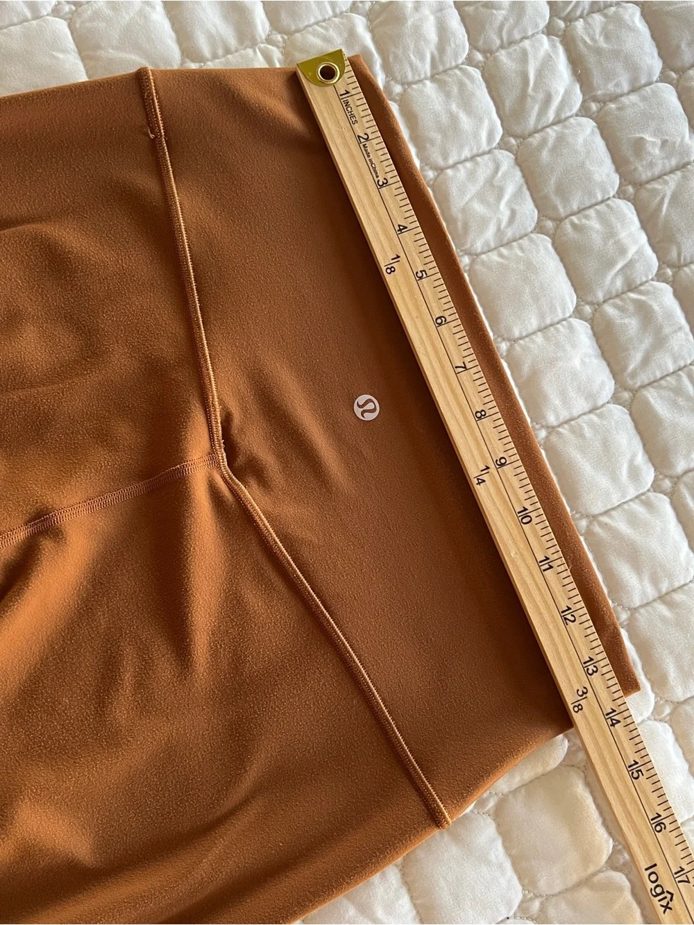 Lululemon 10 28” Copper Brown Boho Butter Soft Align Yoga Lounge Fall Leggings